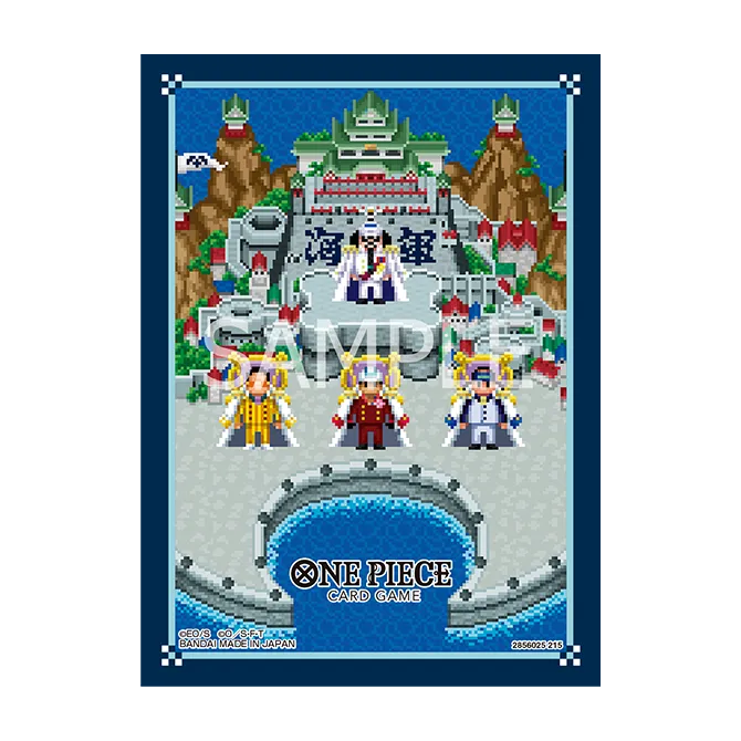 One Piece Official Card Sleeves 15 The Three Admirals