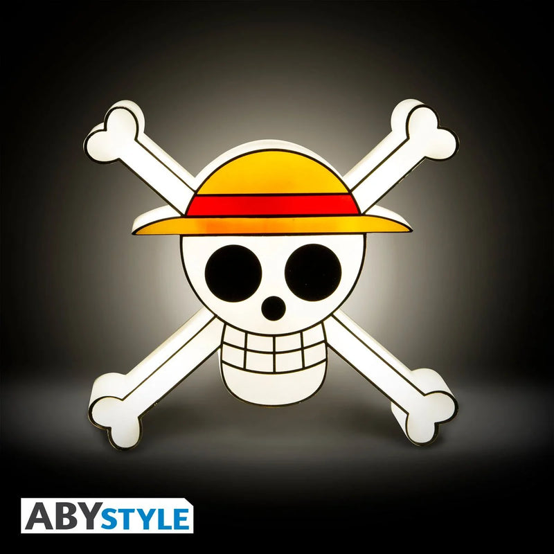 One Piece Straw Hat Jolly Roger Lamp