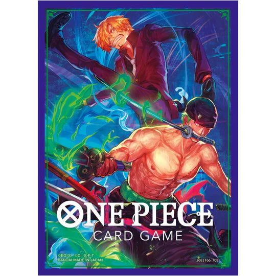 One Piece TCG: Official Sleeves Set 5 - Zoro & Sanji (70ct)