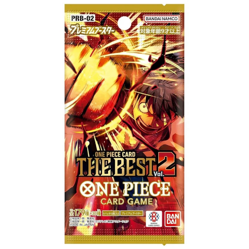 One Piece TCG: The Best Vol. 2 Premium Booster Pack PRB-02 (Japanese)
