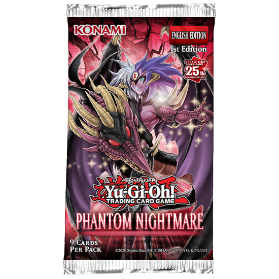 Yu-Gi-Oh Phantom Nightmare 1st Edition Booster Pack