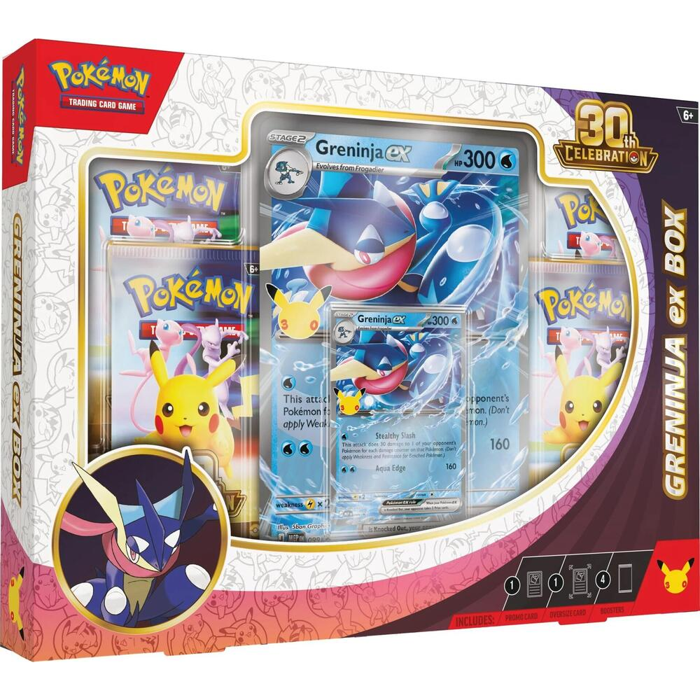 Pokemon TCG 30th Celebration Greninja ex Box