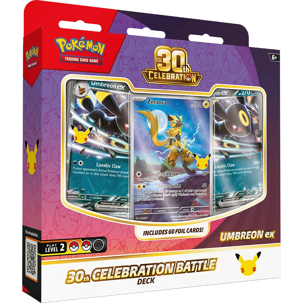Pokemon TCG: 30th Celebration - Battle Deck - Umbreon ex