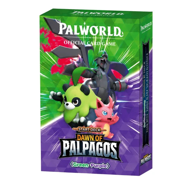 Palworld OCG: Dawn of Palpagos Trial Deck - Green &amp; Purple