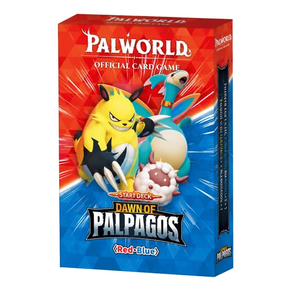 Palworld OCG: Dawn of Palpagos Trial Deck - Red &amp; Blue