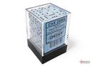 Chessex Dice 12mm d6 Opaque Pastel Blue/Black (36ct)