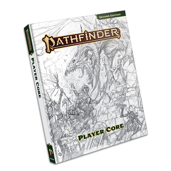 Pathfinder RPG: 2e Player Core Remastered - Sketch Cover
