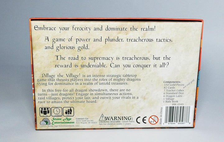 Pillage the Village Board Game