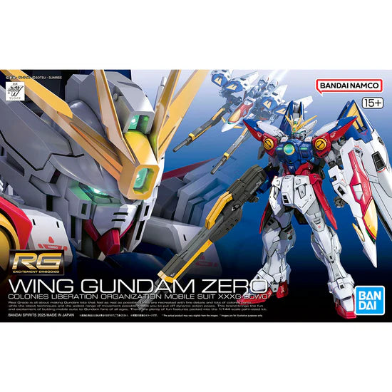 Bandai: Mobile Suit Gundam - RG Gundam Wing 1/144 Wing Gundam Zero