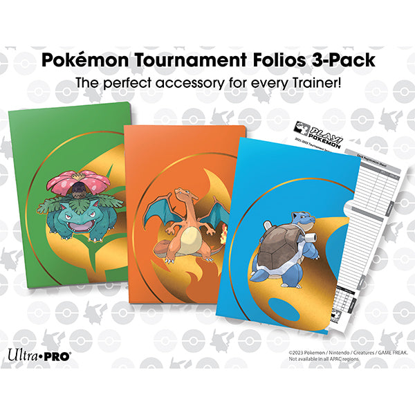 Pokemon 3-Pack Series 1 Tournament Portfolio
