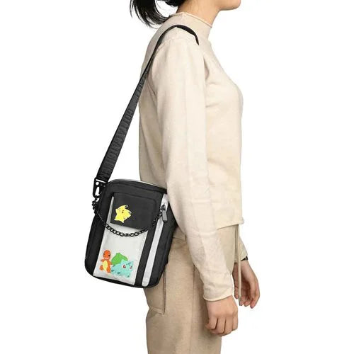 Pokemon Characters Mini Messenger Crossbody Purse