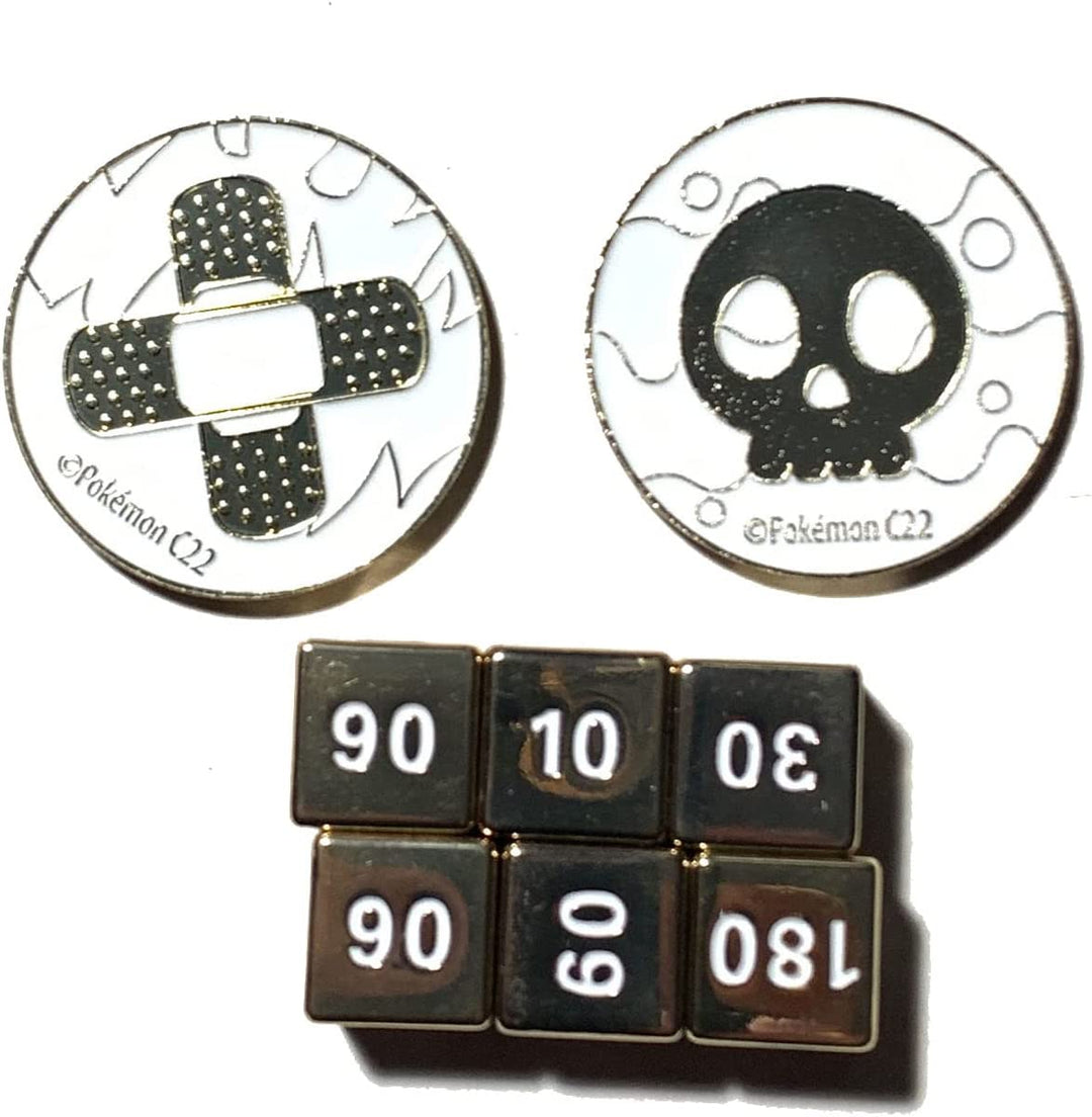 Pokemon Charizard Ultra Premium Collection Metal Dice and Metal Markers