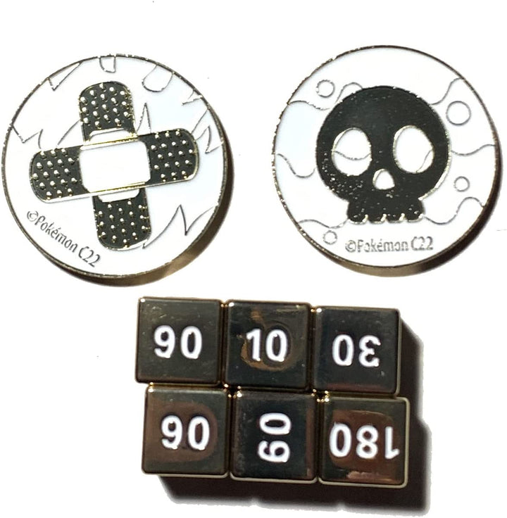Pokemon Charizard Ultra Premium Collection Metal Dice and Metal Markers