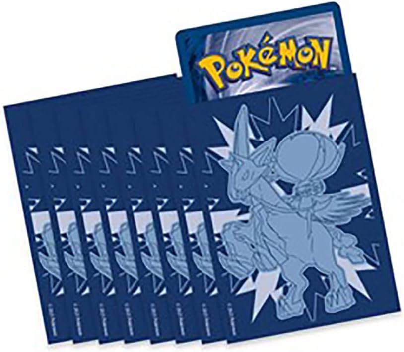 Pokemon Chilling Reign Elite Trainer Box Card Sleeves - Calyrex Ice Rider (65)