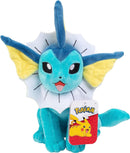 Pokemon Licensed Vaporeon Plush: 8"