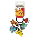 Pokemon Multi-Charm Key Chain