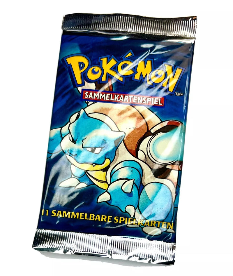 Pokemon TCG: German Base Set Booster Pack - Blastoise Pokemon TCG: German Base Set Booster Pack - Blastoise