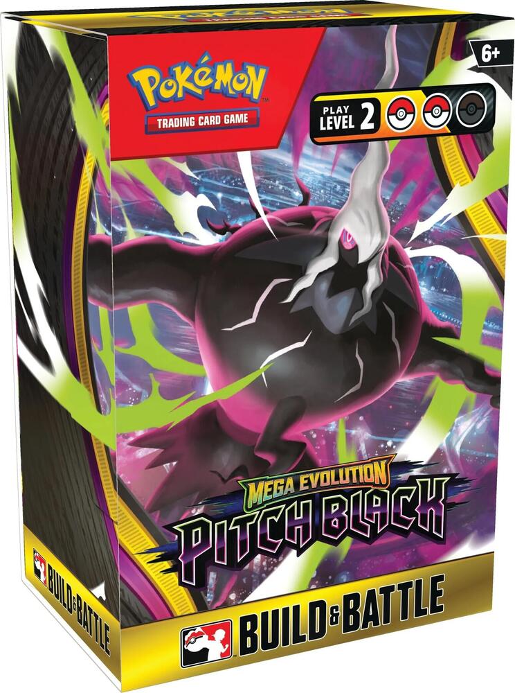 Pokemon TCG: Mega Evolution Pitch Black Build and Battle Box