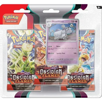 Pokemon TCG: Obsidian Flames 3-Pack Blister - Houndstone