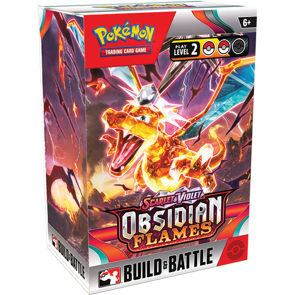 Pokemon TCG: Obsidian Flames Build and Battle Box Display (10ct)