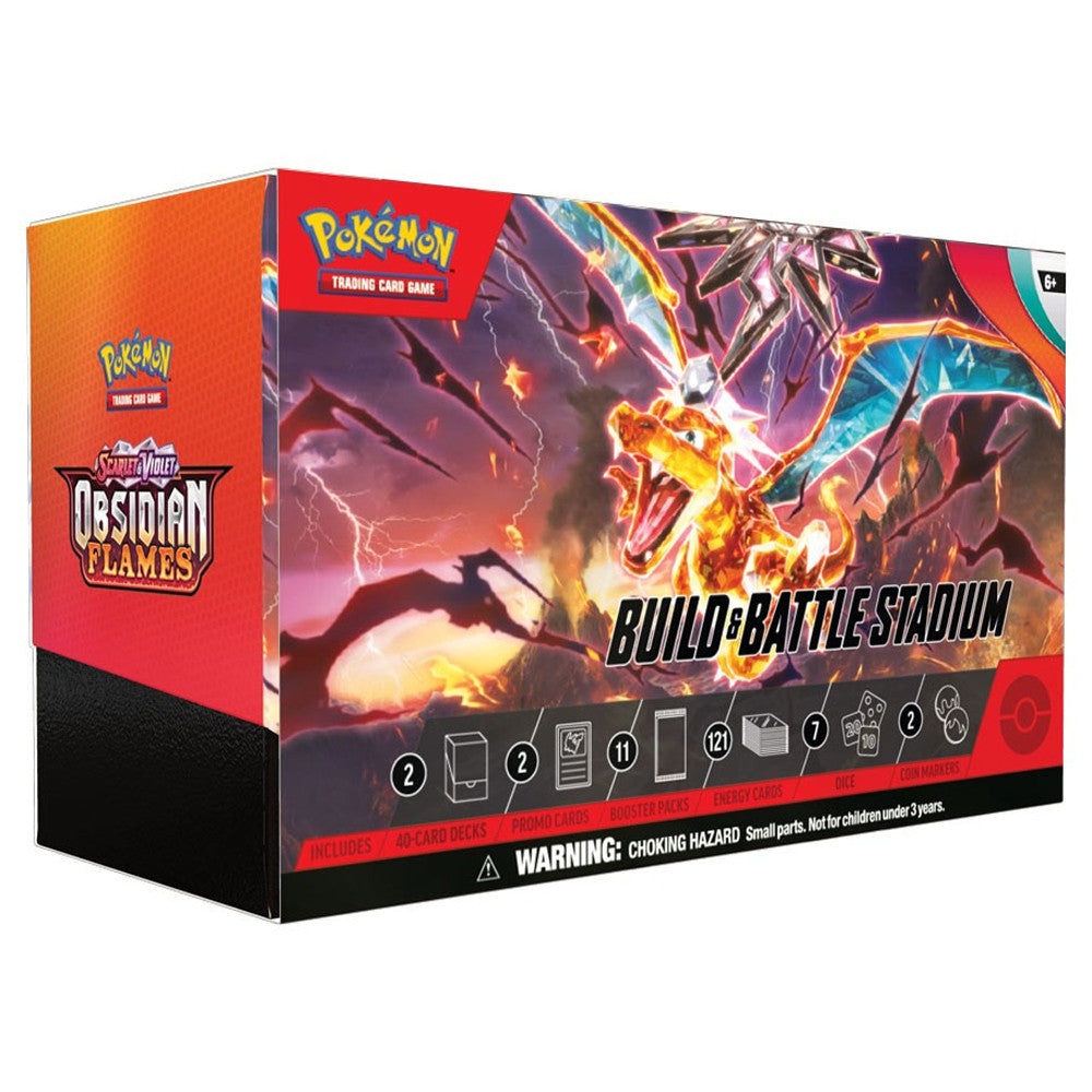 Pokemon TCG: Obsidian Flames Build and Battle Stadium
