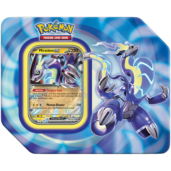 Pokemon TCG: Paldea Legends Tin - Miraidon EX