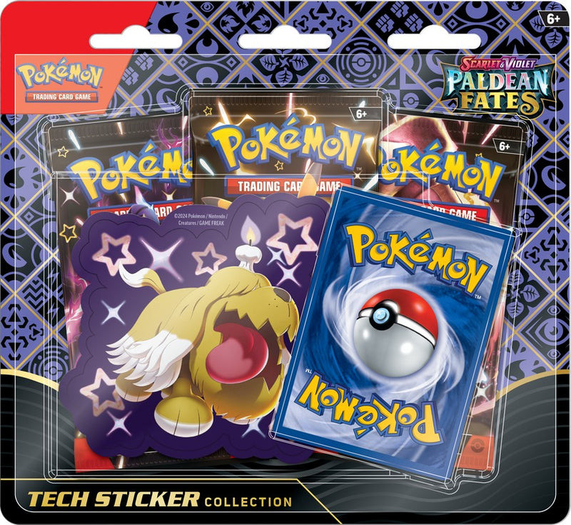 Pokemon TCG: Paldean Fates - Tech Sticker Collection Shiny Greavard