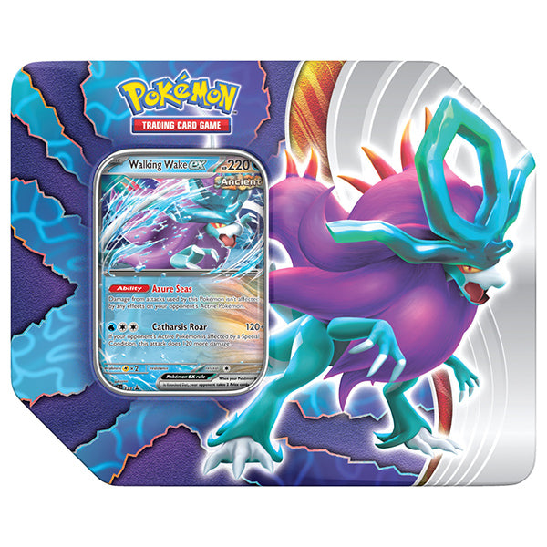 Pokemon TCG: Paradox Clash Tin - Walking Wake