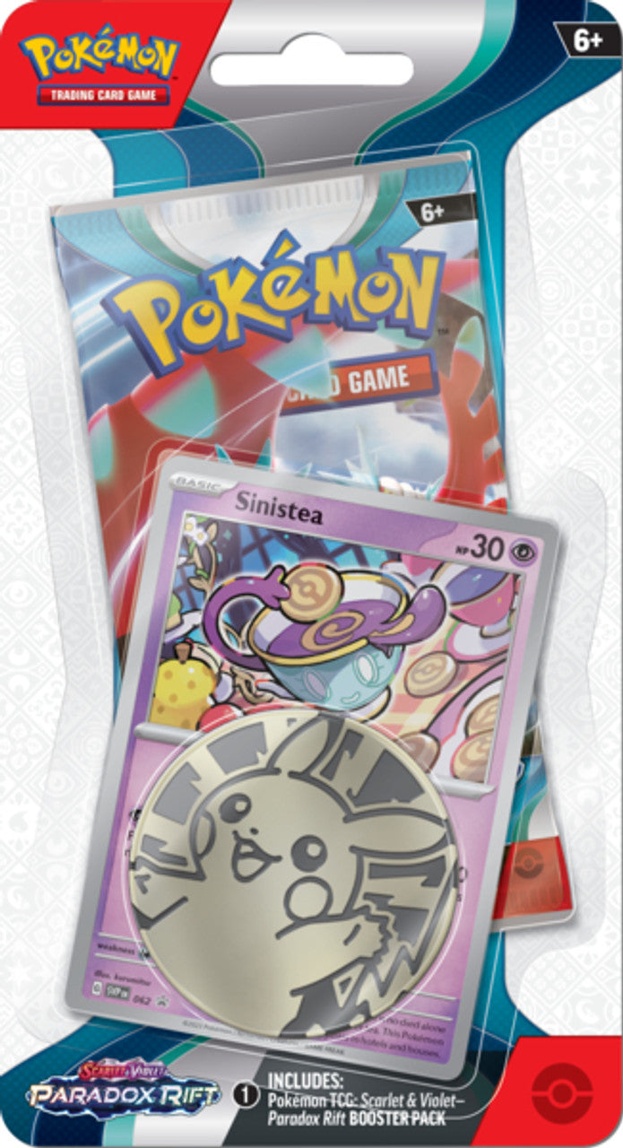 Pokemon TCG - Paradox Rift Checklane Blister - Sinistea