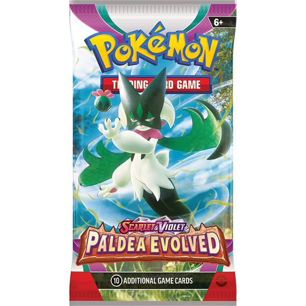 Pokemon TCG: Scarlet &amp; Violet Paldea Evolved Booster Pack