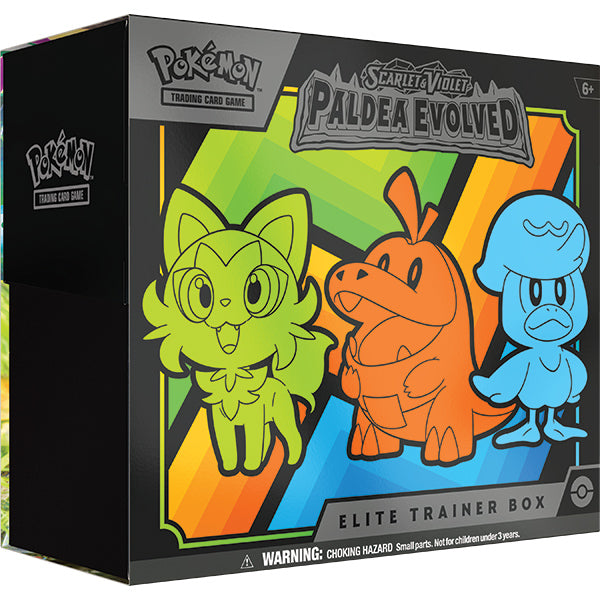 Pokemon TCG: Scarlet &amp; Violet Paldea Evolved Elite Trainer Box