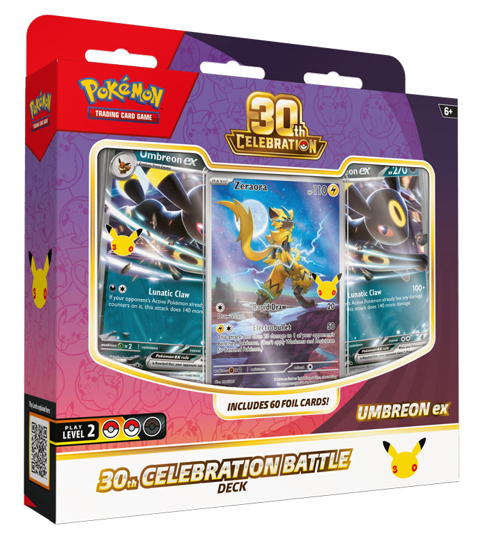 Pokemon TCG: 30th Celebration - Battle Deck - Umbreon ex