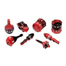 Polyhero Bard - 8ct Dice Set Harlequin