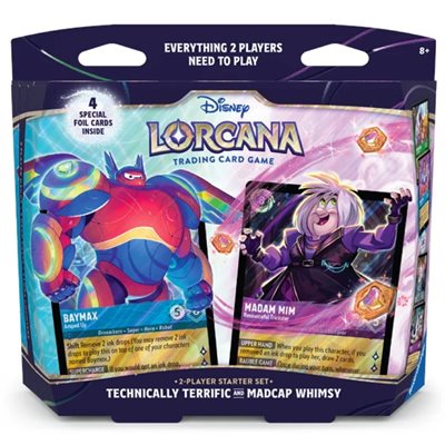 Disney Lorcana TCG: Hyperia City 2 Player Deck - Baymax &amp; Madam Mim (Pre-Order)