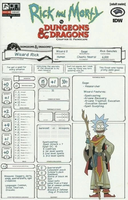 Rick and Morty vs Dungeons & Dragons Chapter II Painscape