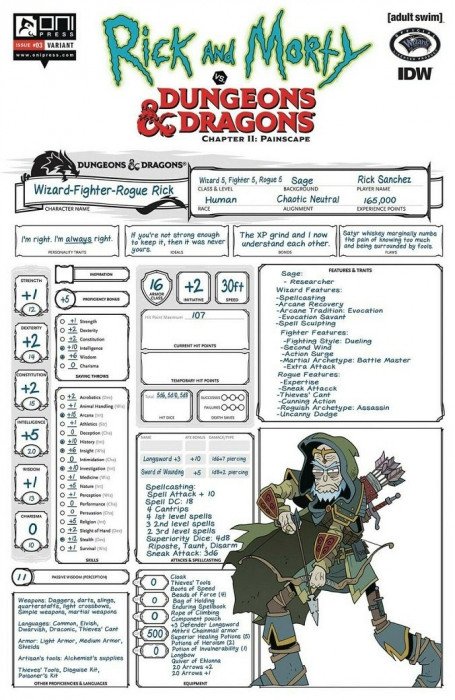Rick and Morty vs Dungeons & Dragons Chapter II Painscape
