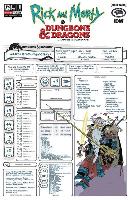 Rick and Morty vs Dungeons & Dragons Chapter II Painscape
