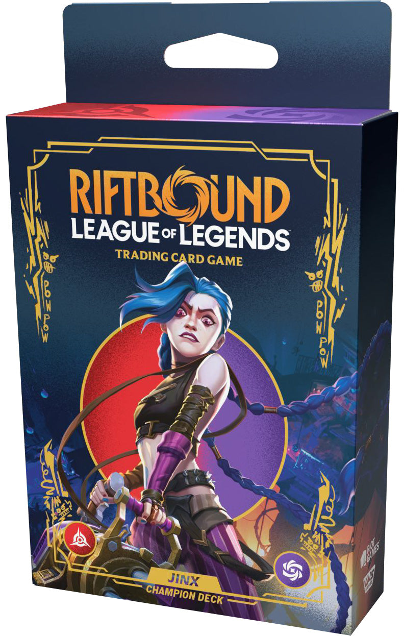 Riftbound League of Legends TCG - Origins Jinx Champion Deck