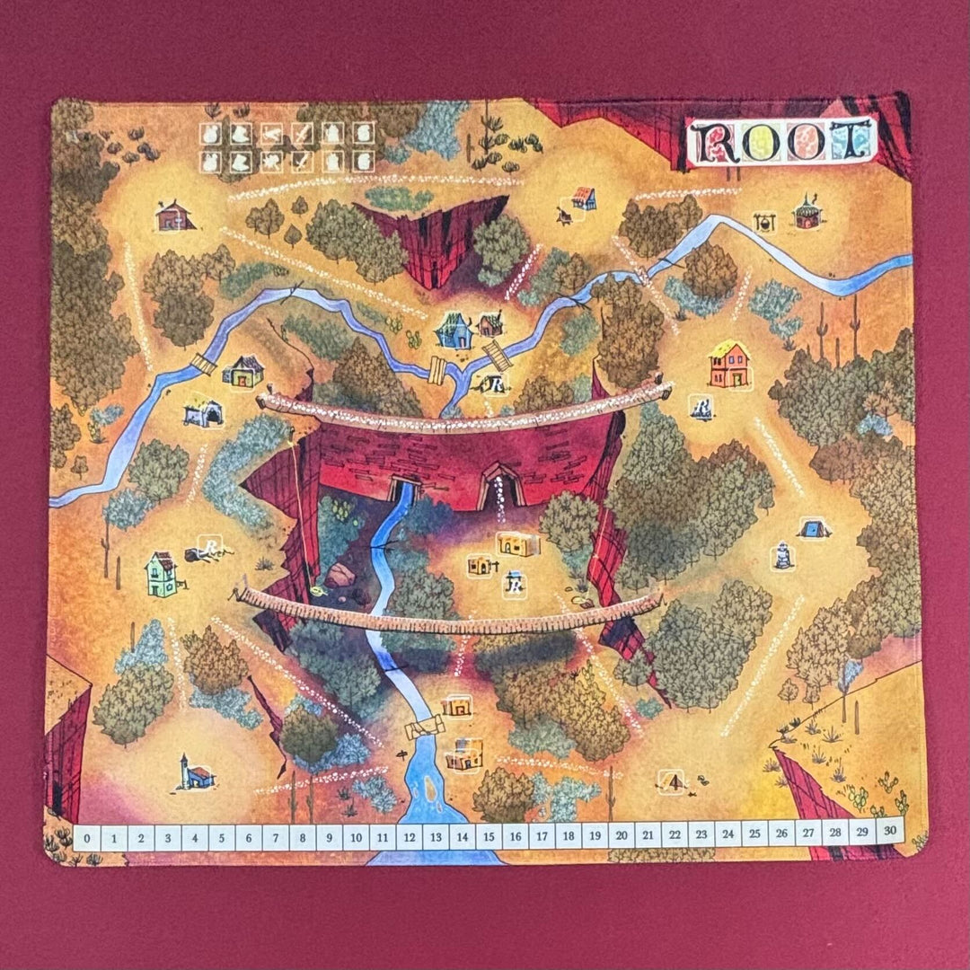Leder Games - Root Playmat Marsh / Gorge