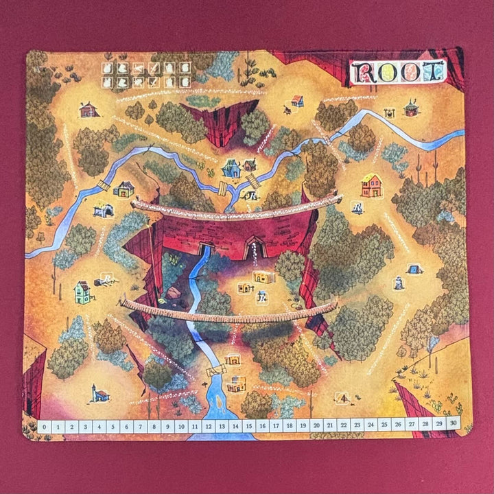Leder Games - Root Playmat Marsh / Gorge