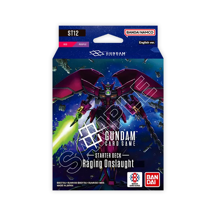 Gundam TCG: Raging Onslaught Starter Deck - ST12