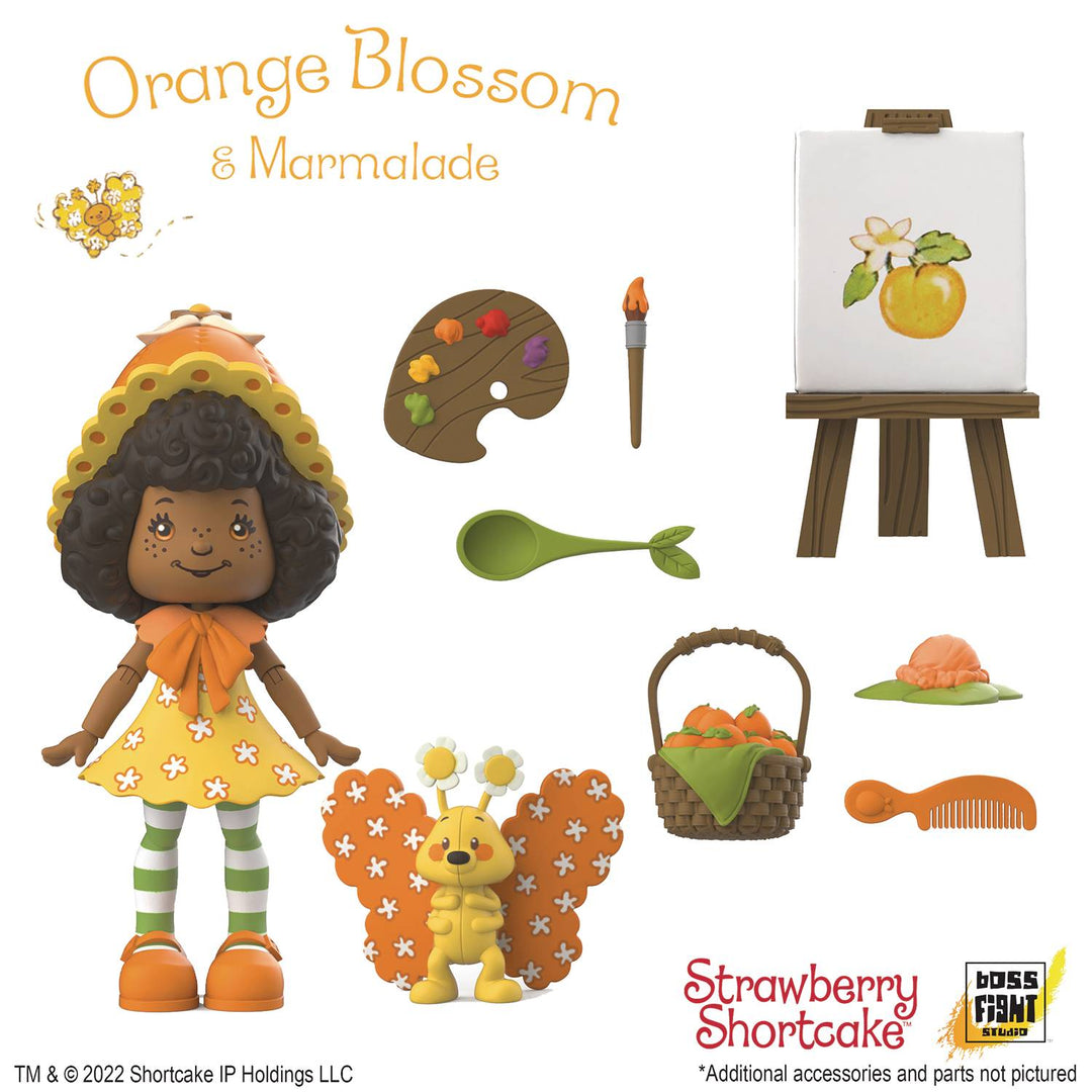 Strawberry Shortcake Orange Blossom  &amp; Marmalade Action Figure