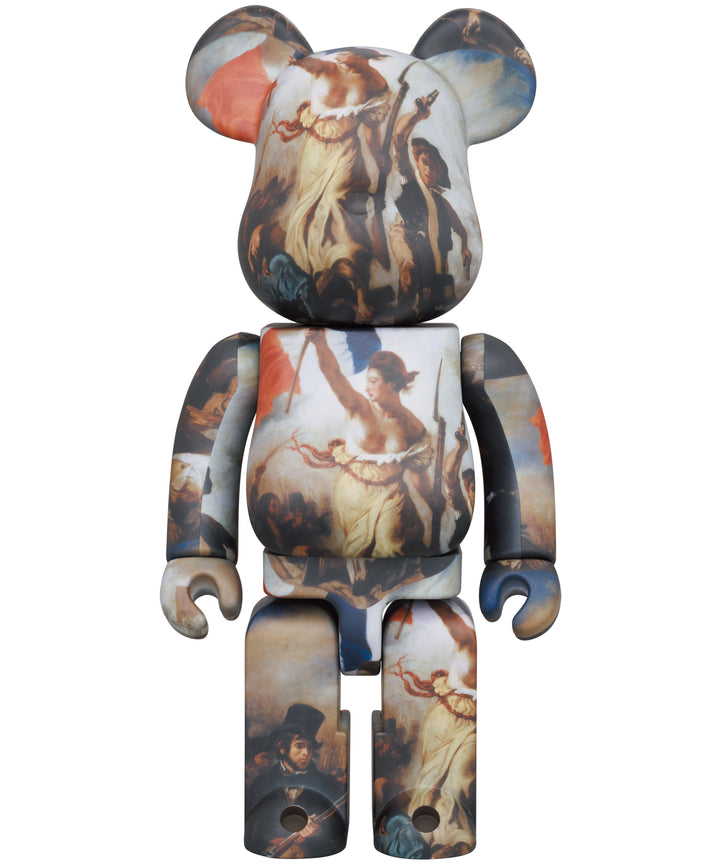 Medicom - Eugene Delacroix Liberty Leading People Bearbrick 100% and 400% 2 Pack