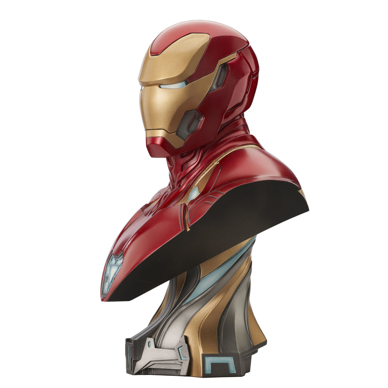 Diamond Select - Marvel L3D Avengers Endgame Iron Man MK50 1/2 Scale Bust