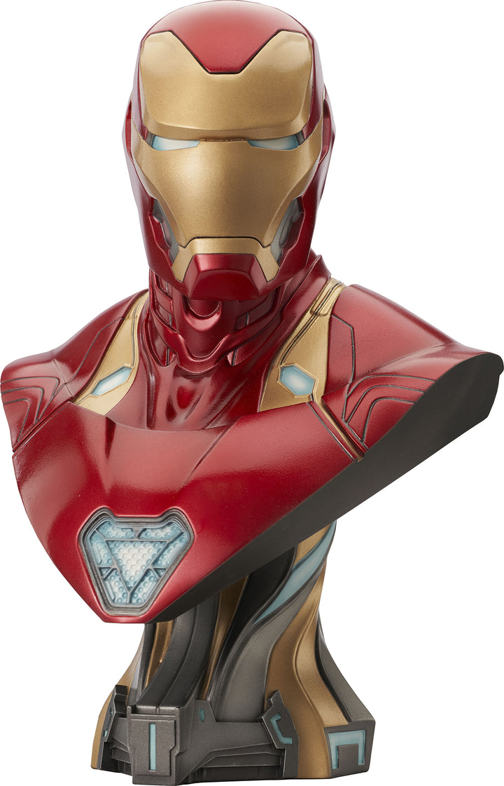 Diamond Select - Marvel L3D Avengers Endgame Iron Man MK50 1/2 Scale Bust