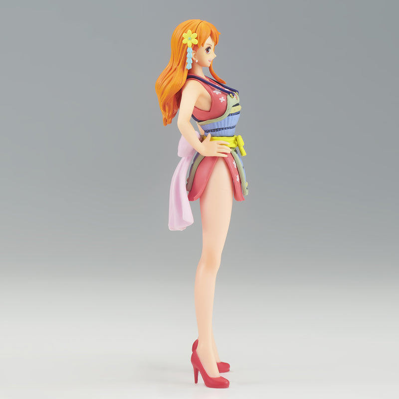 Banpresto - One Piece Grandline Lady Wanokuni V8 Nami DXF Figure