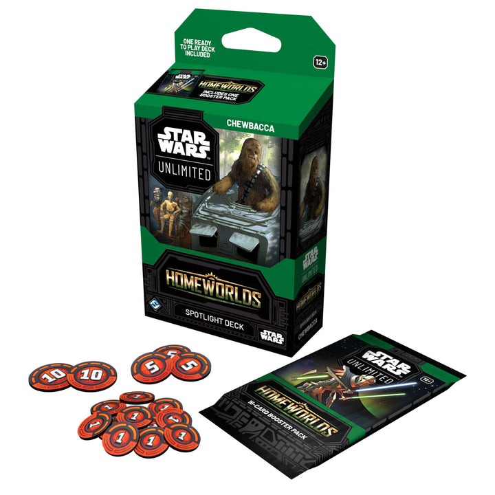 Star Wars Unlimited - Homeworlds Chewbacca Spotlight Deck