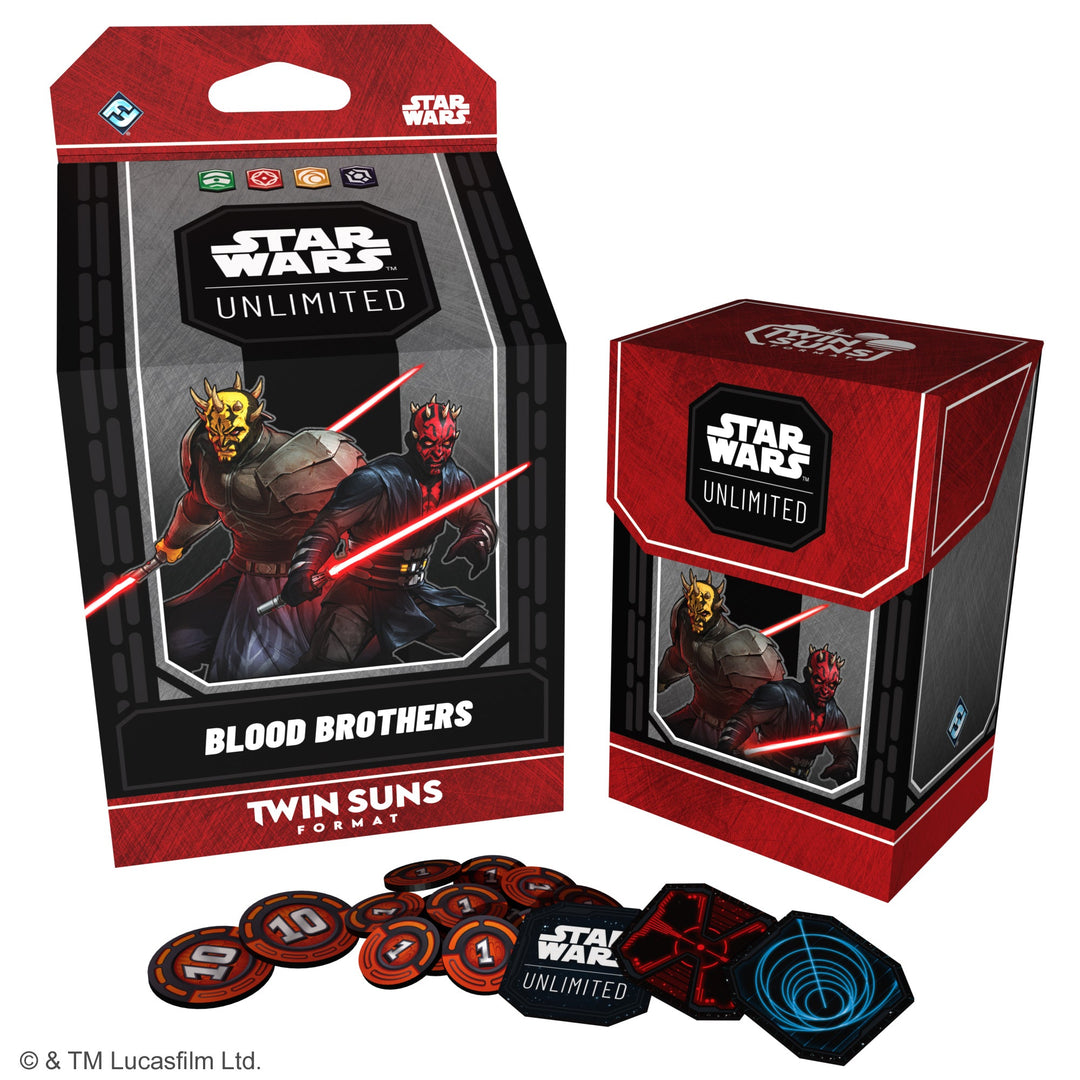 Star Wars Unlimited Twin Suns Blood Brothers Deck