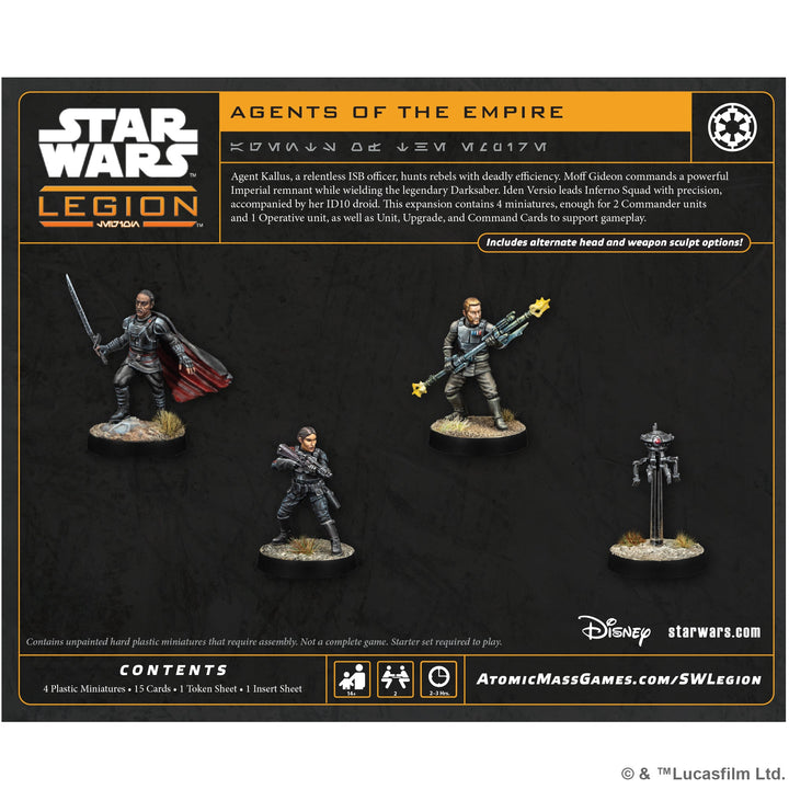 Star Wars: Legion - Agents of the Empire
