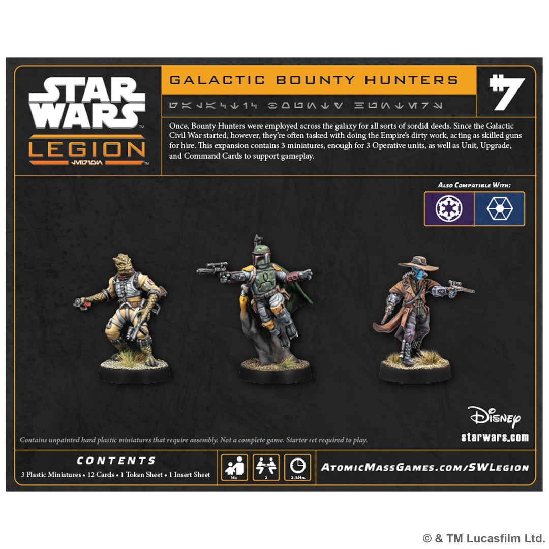 Star Wars: Legion - Galactic Bounty Hunters